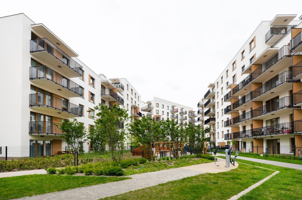 Wola Skwer Happy Apartment Warsawa Bagian luar foto
