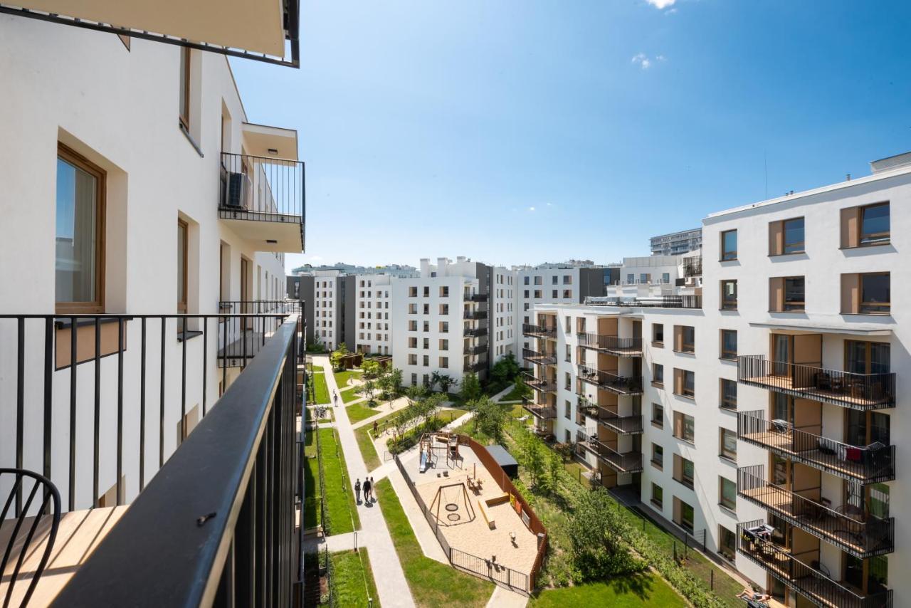 Wola Skwer Happy Apartment Warsawa Bagian luar foto